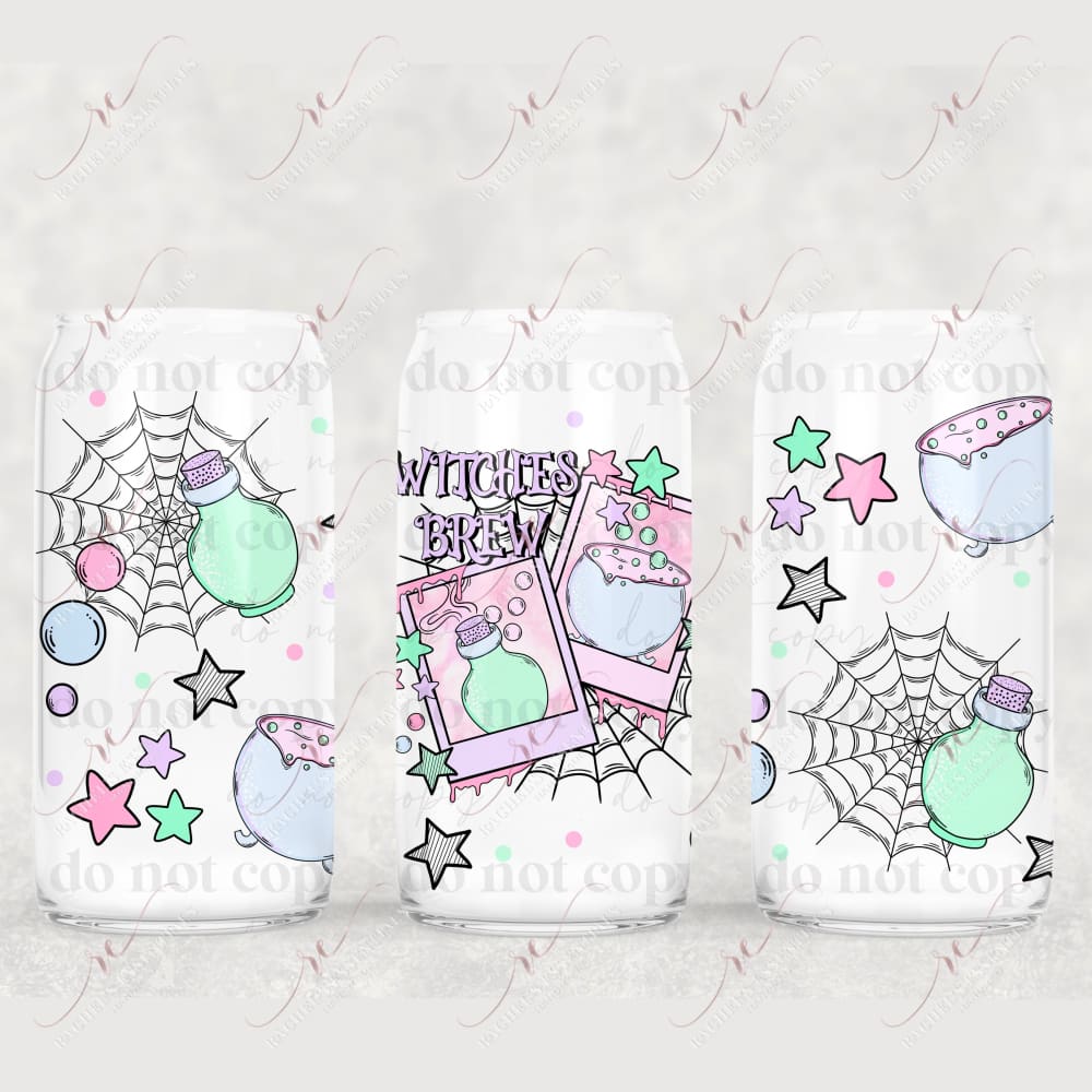 Witches Brew Polaroid - Libbey/Beer Can Glass Sublimation