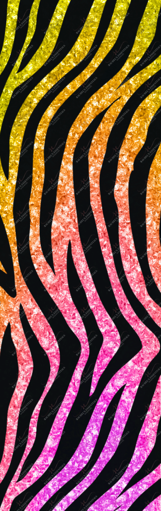 Zebra Glitter - Vinyl Pen Wrap