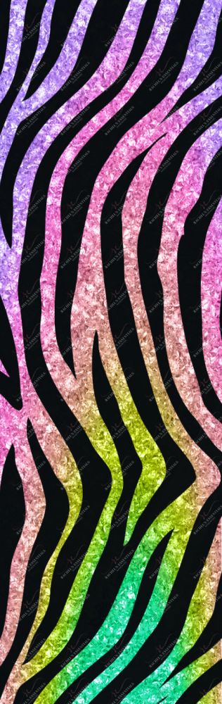 Zebra Glitter - Vinyl Pen Wrap