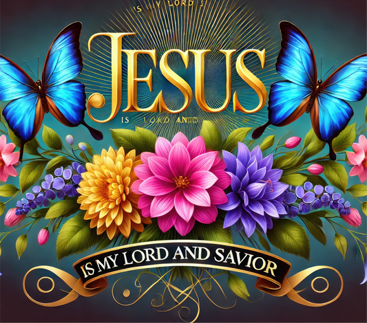 Jesus is my savior - ready to press sublimation transfer print