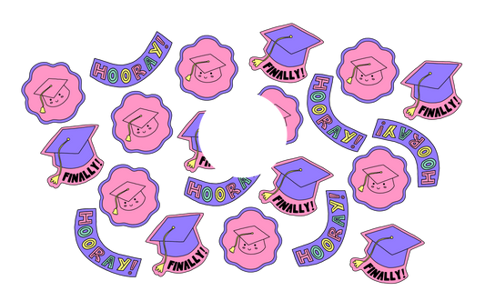 Graduation - cold cup wrap