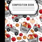 Trucks and apples - Composition notebook vinyl