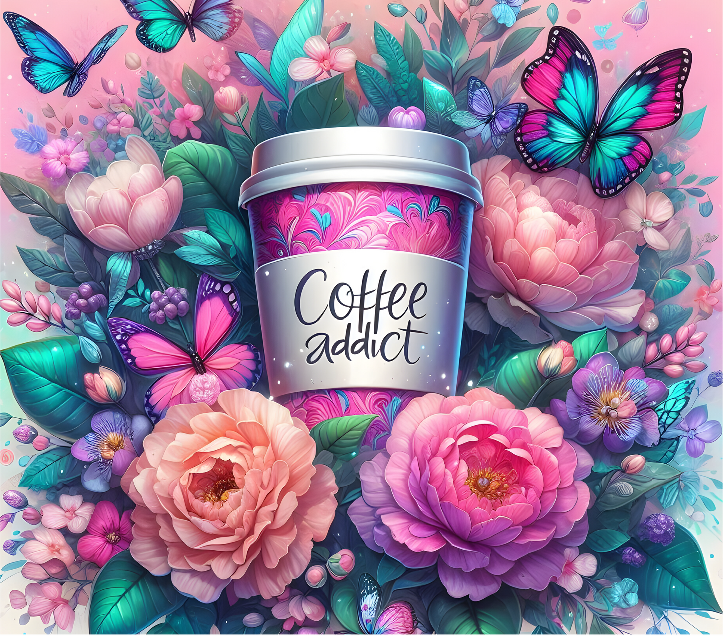 Coffee adict - vinyl wrap