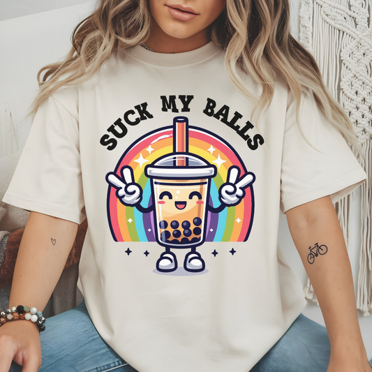 Suck my balls - htv transfer