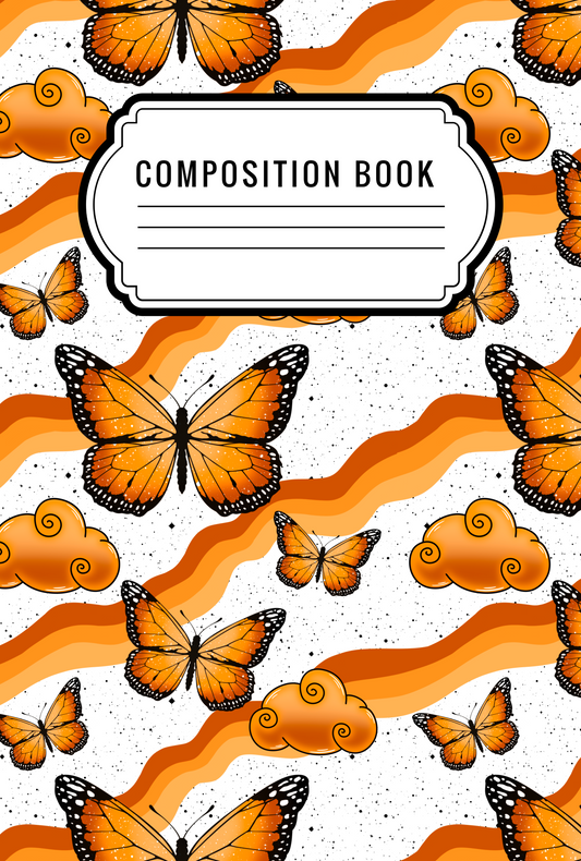 Monarchs - Composition notebook vinyl