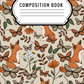 Fox - Composition notebook vinyl