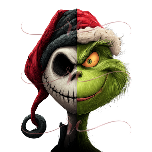 Jack and Green man - ready to press sublimation transfer print