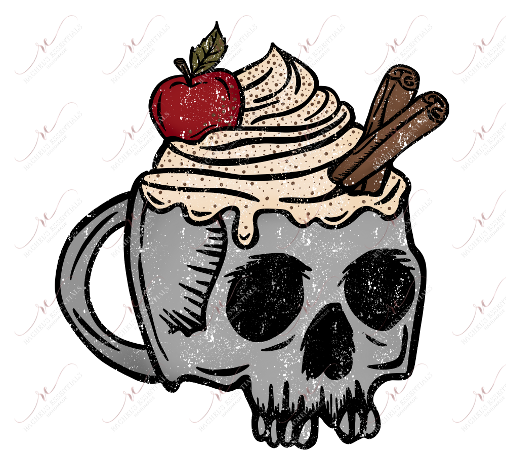 Apple Cider Drink - Clear Cast Decal