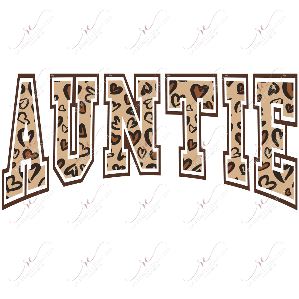 Auntie Leopard Decal