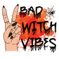 Sublimation 1.99 Bad witch vibes  Sublimation PRINT Transfer ready to press freeshipping - Rachel's Essentials