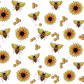 Bees - Ready To Press Sublimation Transfer Print Sublimation