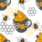 Bees - Ready To Press Sublimation Transfer Print Sublimation