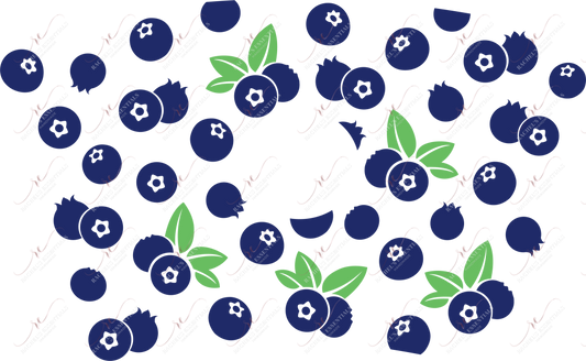 Blueberry- Cold Cup Wrap Cup Wrap