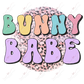 Bunny Babe Leopard - Ready To Press Sublimation Transfer Print Sublimation