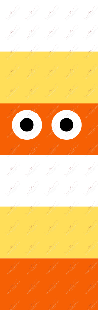 Candy Corn - Vinyl Pen Wrap