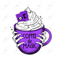 Coffee And Magic Color - Htv Transfer
