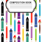 Crayons - Composition notebook vinyl