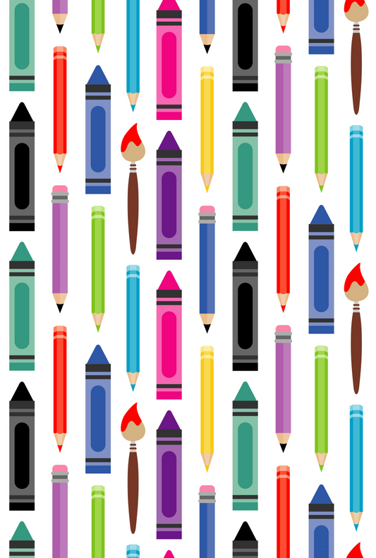 Crayons - Composition notebook vinyl