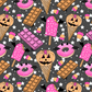 Halloween candy - Composition notebook vinyl