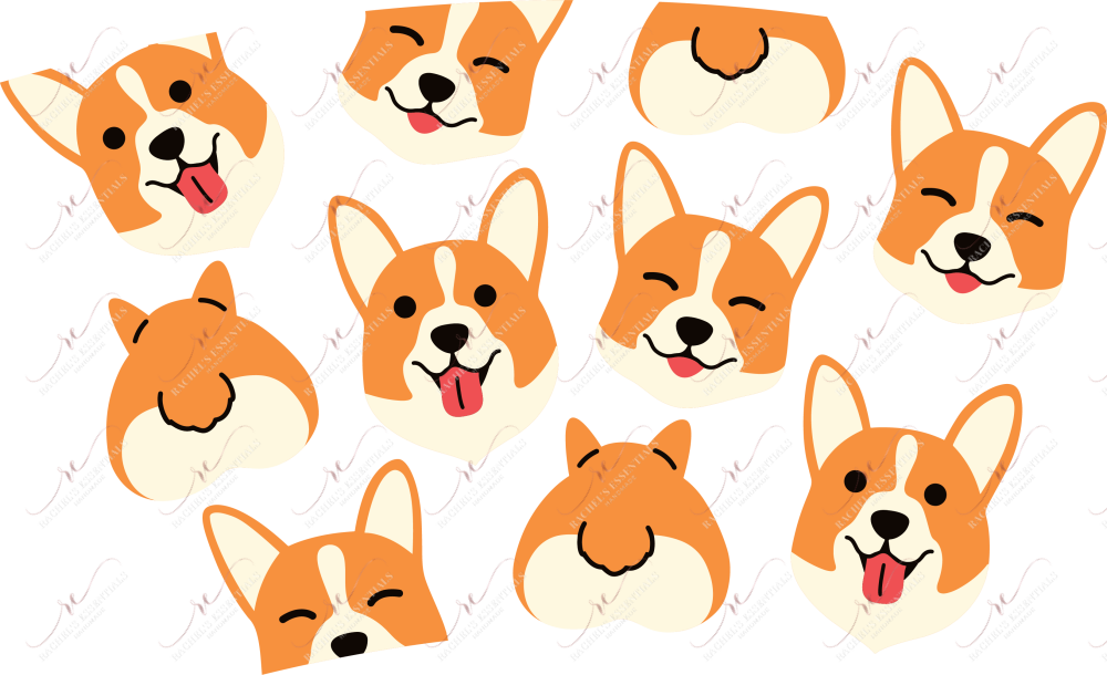 Corgi No Hole - Cold Cup Wrap Cold