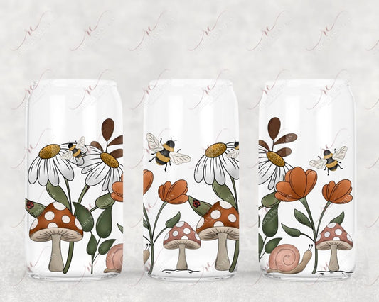 Cottage Core - Libbey/Beer Can Glass Sublimation