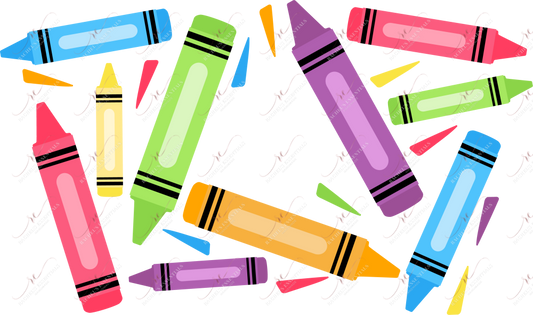 Crayons - Cold Cup Wrap