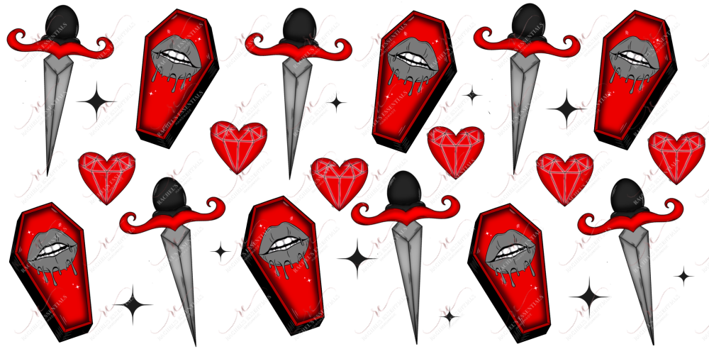 Dagger - 16Oz Vinyl Libbey Wrap