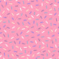 Dark Pink Mixed Sprinkles - Ready To Press Sublimation Transfer Print Sublimation