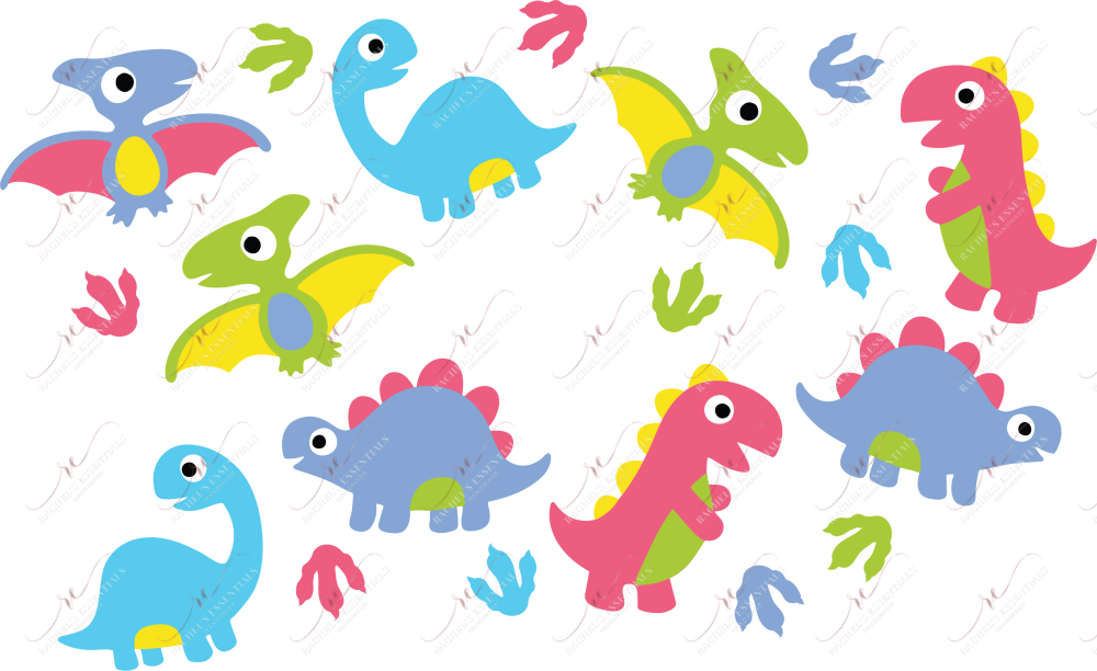 Dinosaurs - Cold Cup Wrap