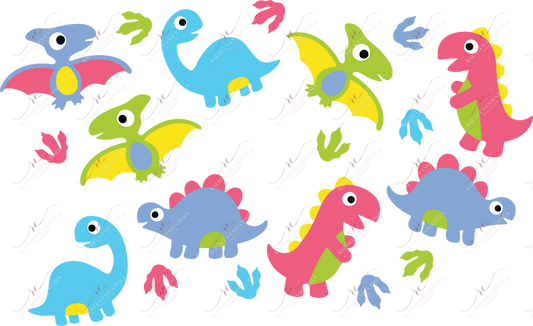 Dinosaurs - Cold Cup Wrap
