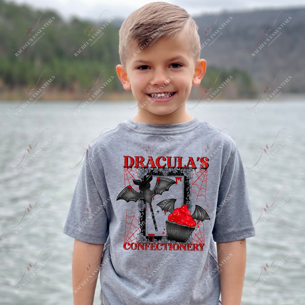 Draculas Confectionery - Ready To Press Sublimation Transfer Print Sublimation