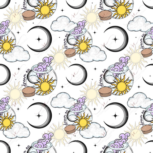 Dream On - Ready To Press Sublimation Transfer Print Sublimation