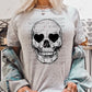 Drippy Skull - Ready To Press Sublimation Transfer Print Sublimation