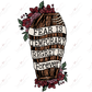 Fear Is Temporary Regret Forever (Distressed) - Ready To Press Sublimation Transfer Print