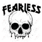 Fearless - Clear Cast Decal