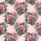 Floral Skeleton Hand Pink - Vinyl Wrap