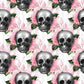 Floral Skull Pink - Vinyl Wrap