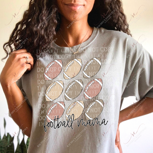Football Mama - Ready To Press Sublimation Transfer Print Sublimation