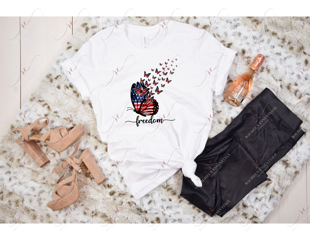 Freedom Butterfly Tshirt