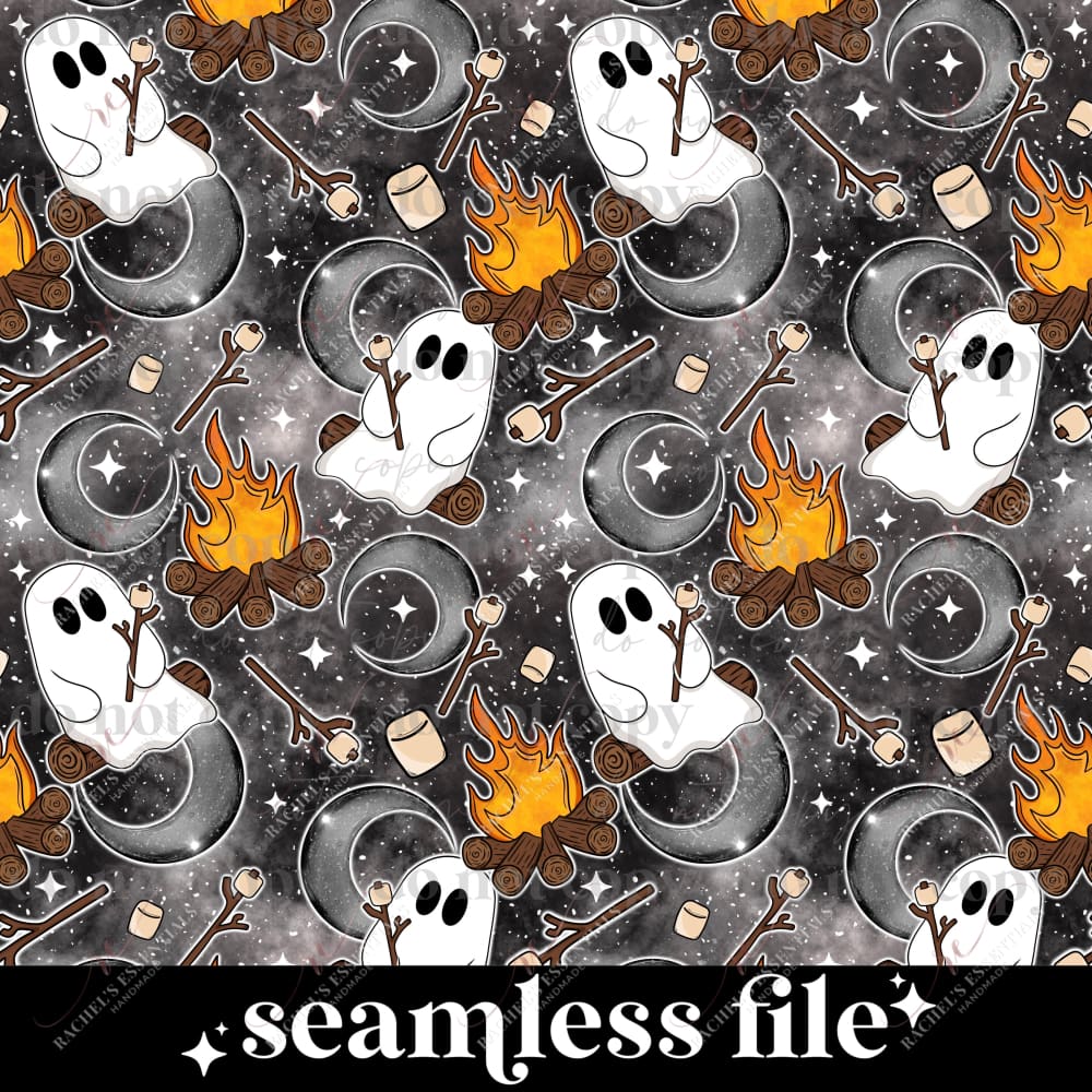 Ghostly Campfire - Vinyl Wrap Seamless 11/23 Vinyl