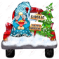 Gnome Sweet Gnome Christmas - Ready To Press Sublimation Transfer Print Sublimation