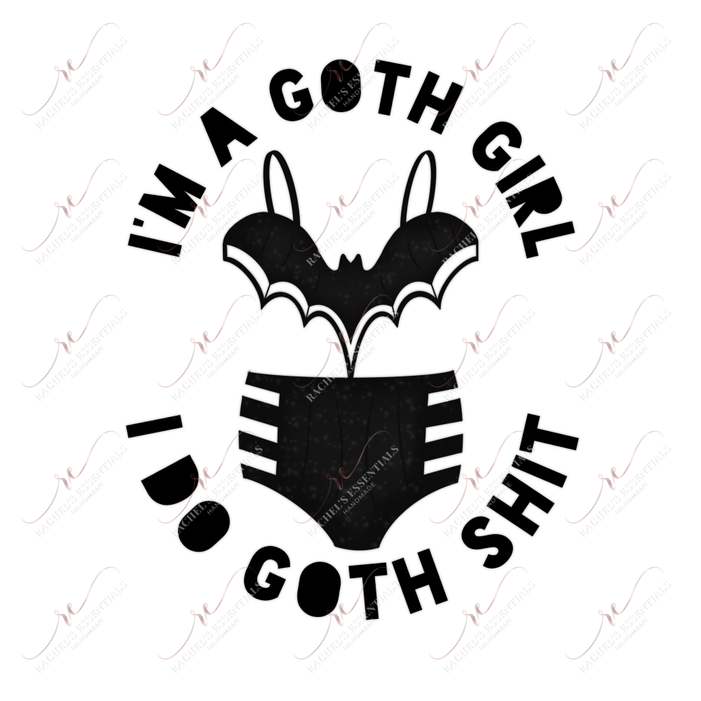 Goth Girl - Htv Transfer