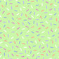 Green Mixed Sprinkles - Ready To Press Sublimation Transfer Print Sublimation
