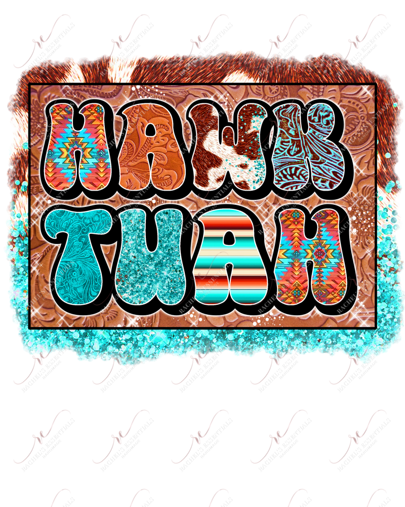 Hawk Tuah - Clear Cast Decal