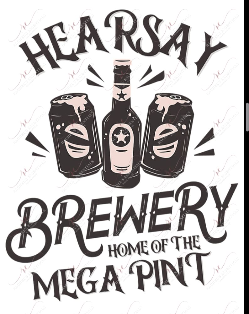 Hearsay - Clear Cast Decal