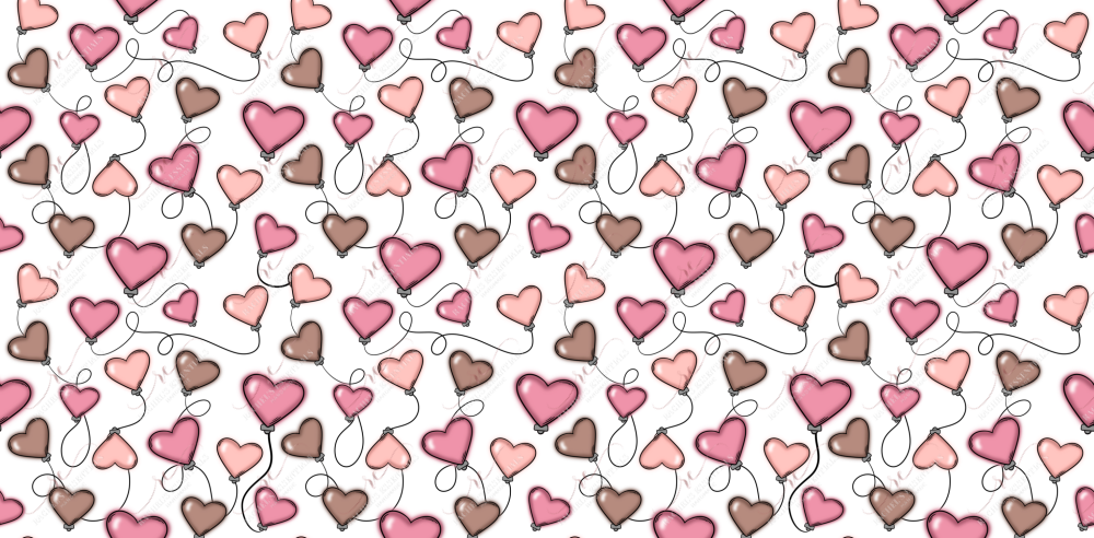 Heart Strings- Ready To Press Sublimation Transfer Print Sublimation