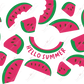 Hello Summer Watermelons - Cold Cup Wrap