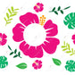 Hibiscus - Cold Cup Wrap