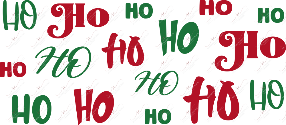 Ho Ho - 16Oz Vinyl Libbey Wrap