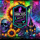 Hocus Pocus neon - ready to press sublimation transfer print seamless